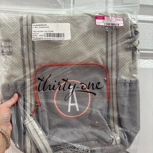 Thirty-One Day Away Backpack in whisper gray